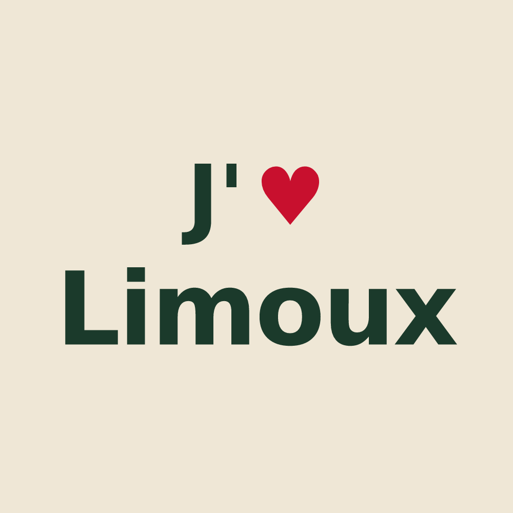 Tote bag personnalisé Limoux — design J'aime Limoux
