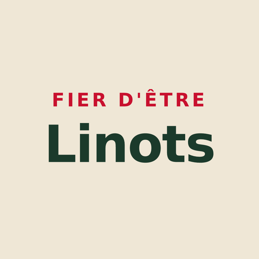 Tote bag « Fier d'être Linots » — design pour Linay