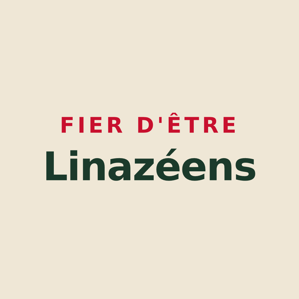 Tote bag « Fier d'être Linazéens » — design pour Linazay