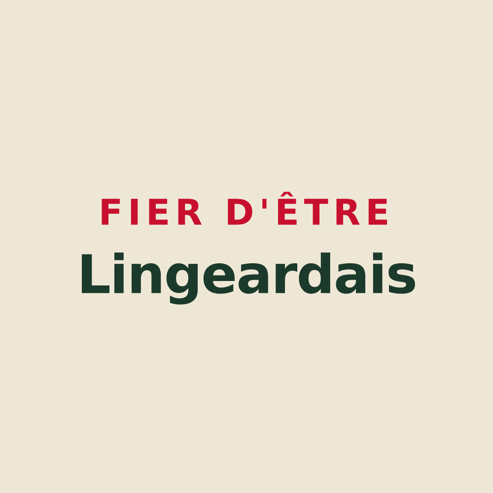 Tote bag « Fier d'être Lingeardais » — design pour Lingeard