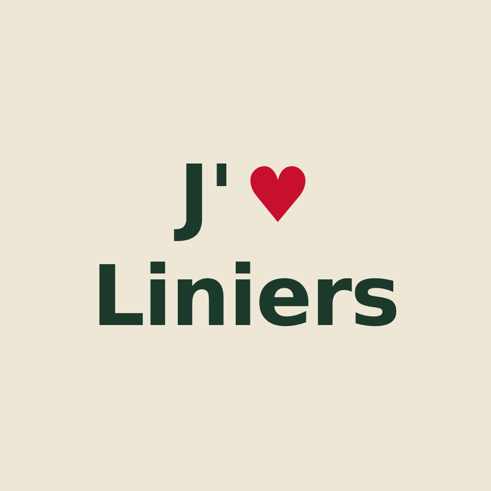 Tote bag personnalisé Liniers — design J'aime Liniers