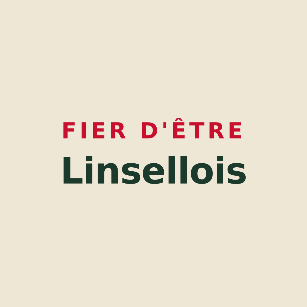 Tote bag « Fier d'être Linsellois » — design pour Linselles