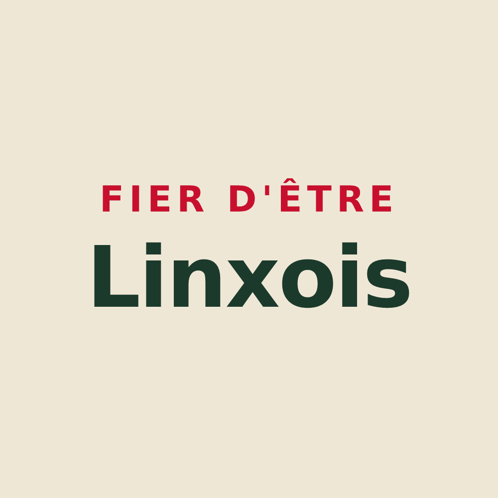 Tote bag « Fier d'être Linxois » — design pour Linxe