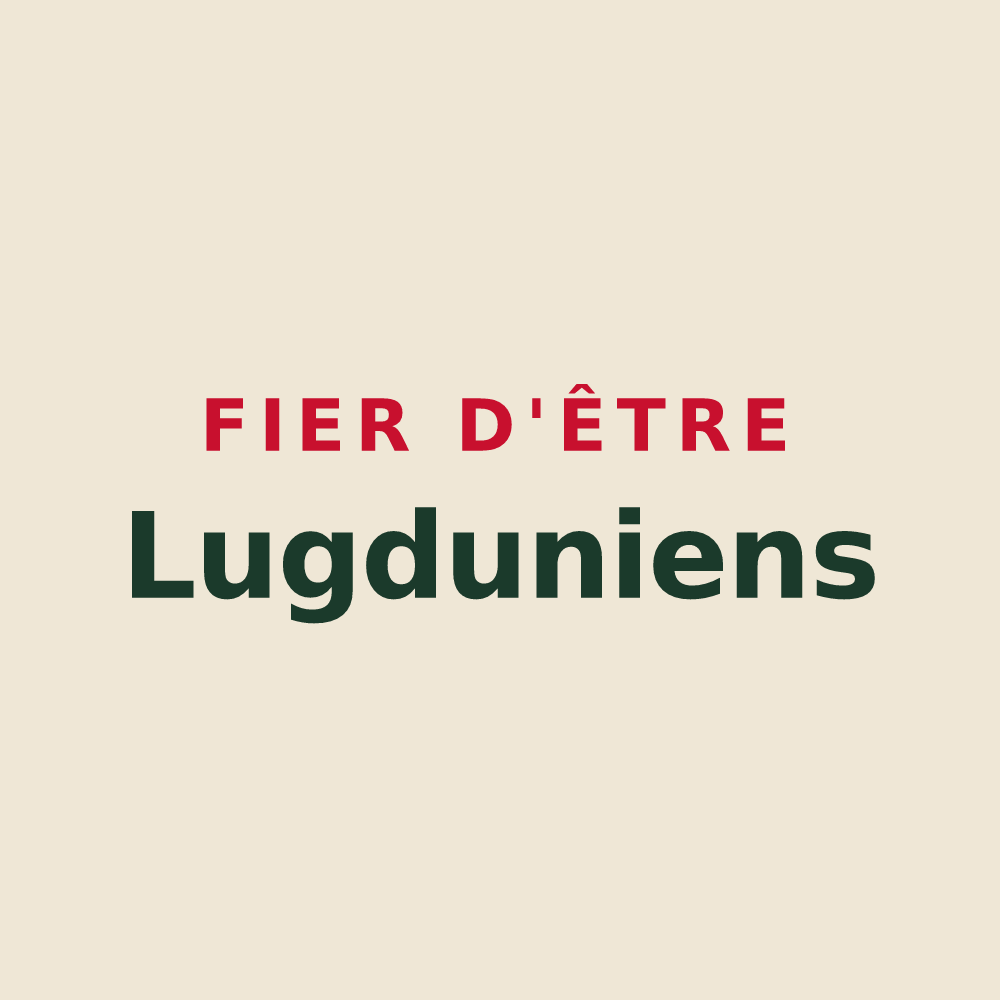 Tote bag « Fier d'être Lugduniens » — design pour Lion-en-Sullias