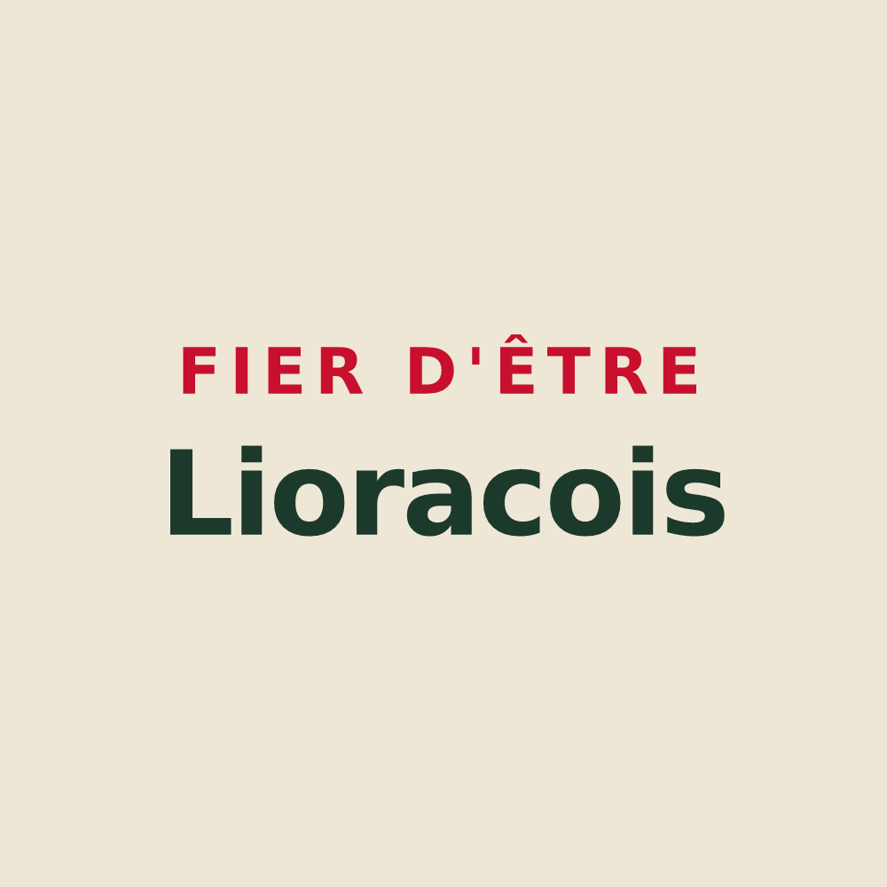 Tote bag « Fier d'être Lioracois » — design pour Liorac-sur-Louyre