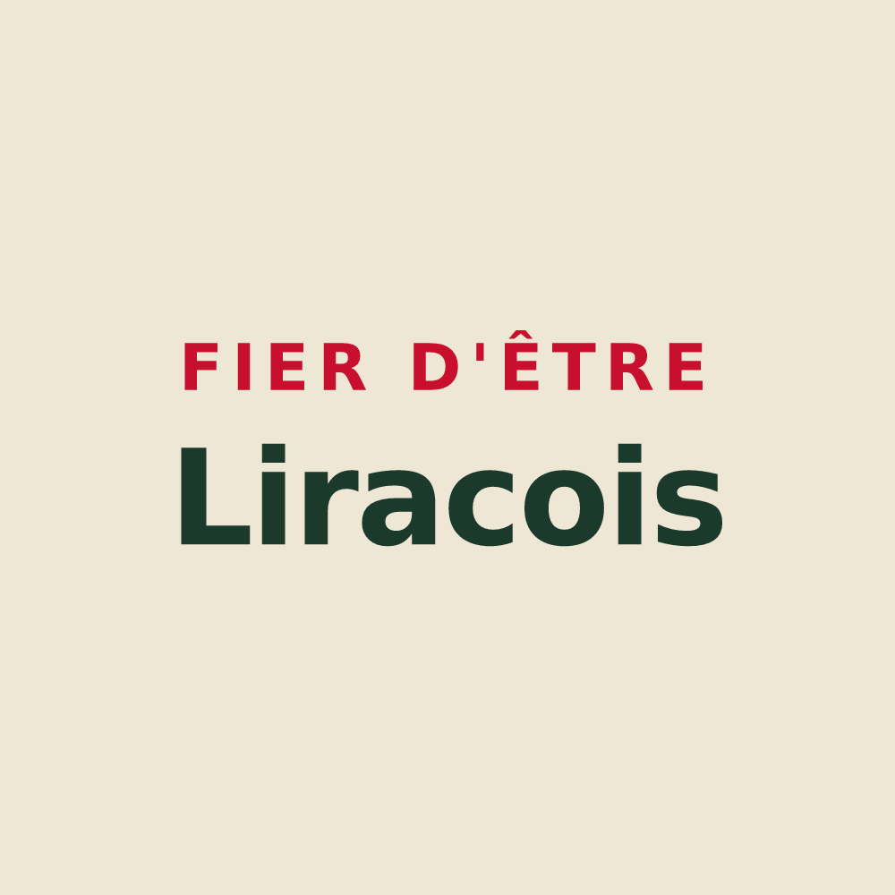Tote bag « Fier d'être Liracois » — design pour Lirac