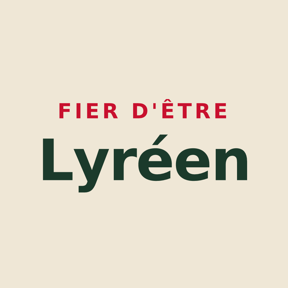 Tote bag « Fier d'être Lyréen » — design pour Lirey