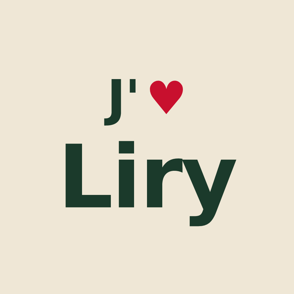 Tote bag personnalisé Liry — design J'aime Liry