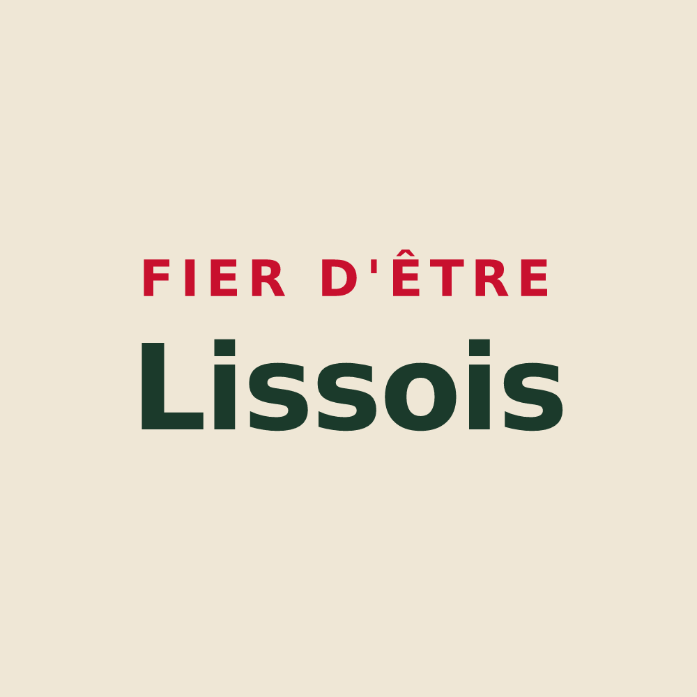 Tote bag « Fier d'être Lissois » — design pour Lisses