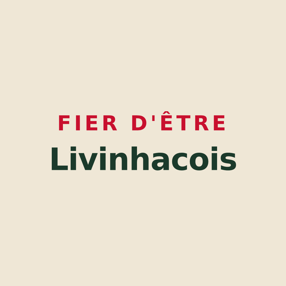 Tote bag « Fier d'être Livinhacois » — design pour Livinhac-le-Haut