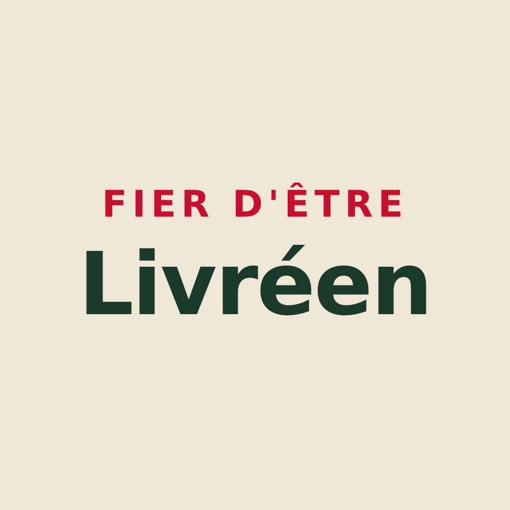 Tote bag « Fier d'être Livréen » — design pour Livré-sur-Changeon