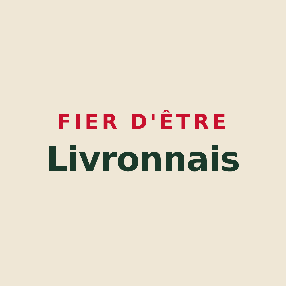 Tote bag « Fier d'être Livronnais » — design pour Livron-sur-Drôme