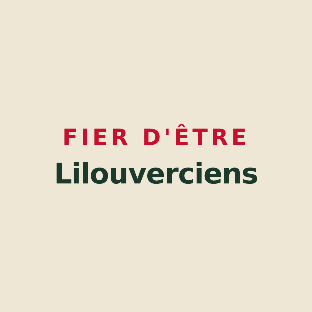 Tote bag « Fier d'être Lilouverciens » — design pour Livry-Louvercy