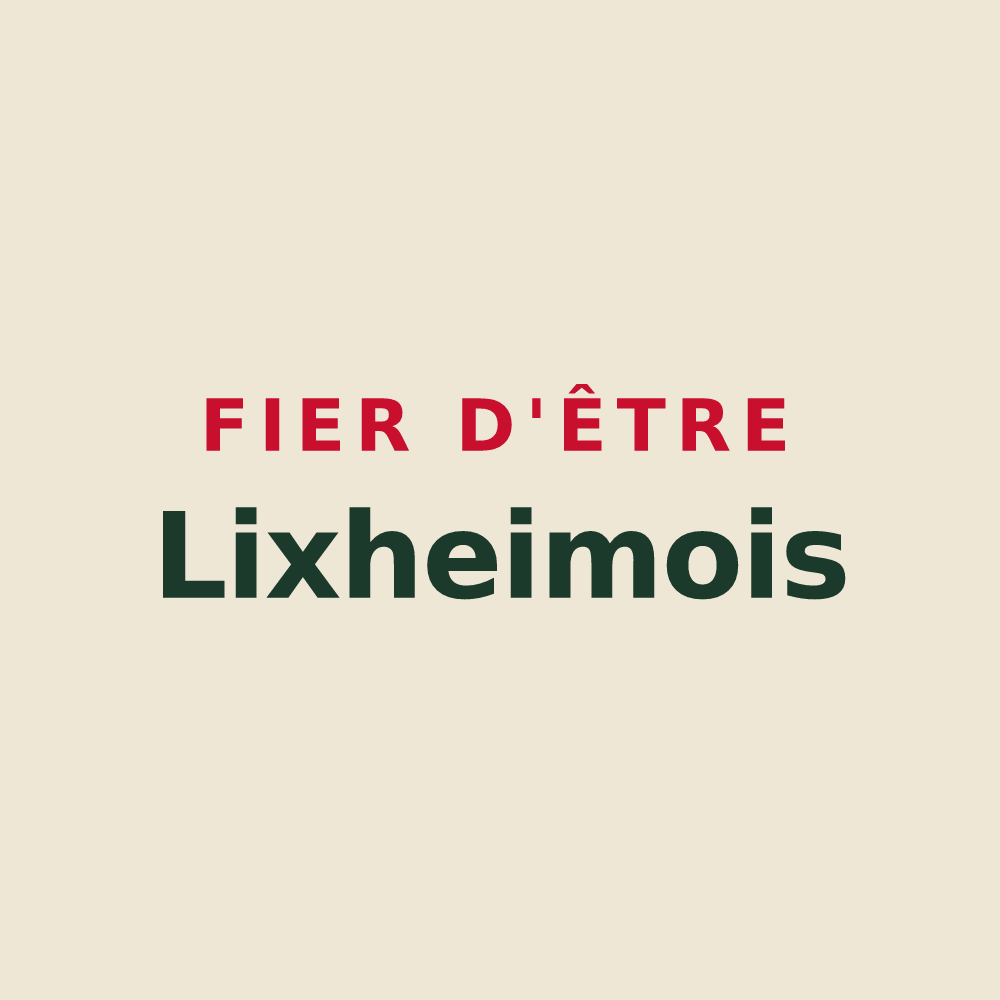 Tote bag « Fier d'être Lixheimois » — design pour Lixheim