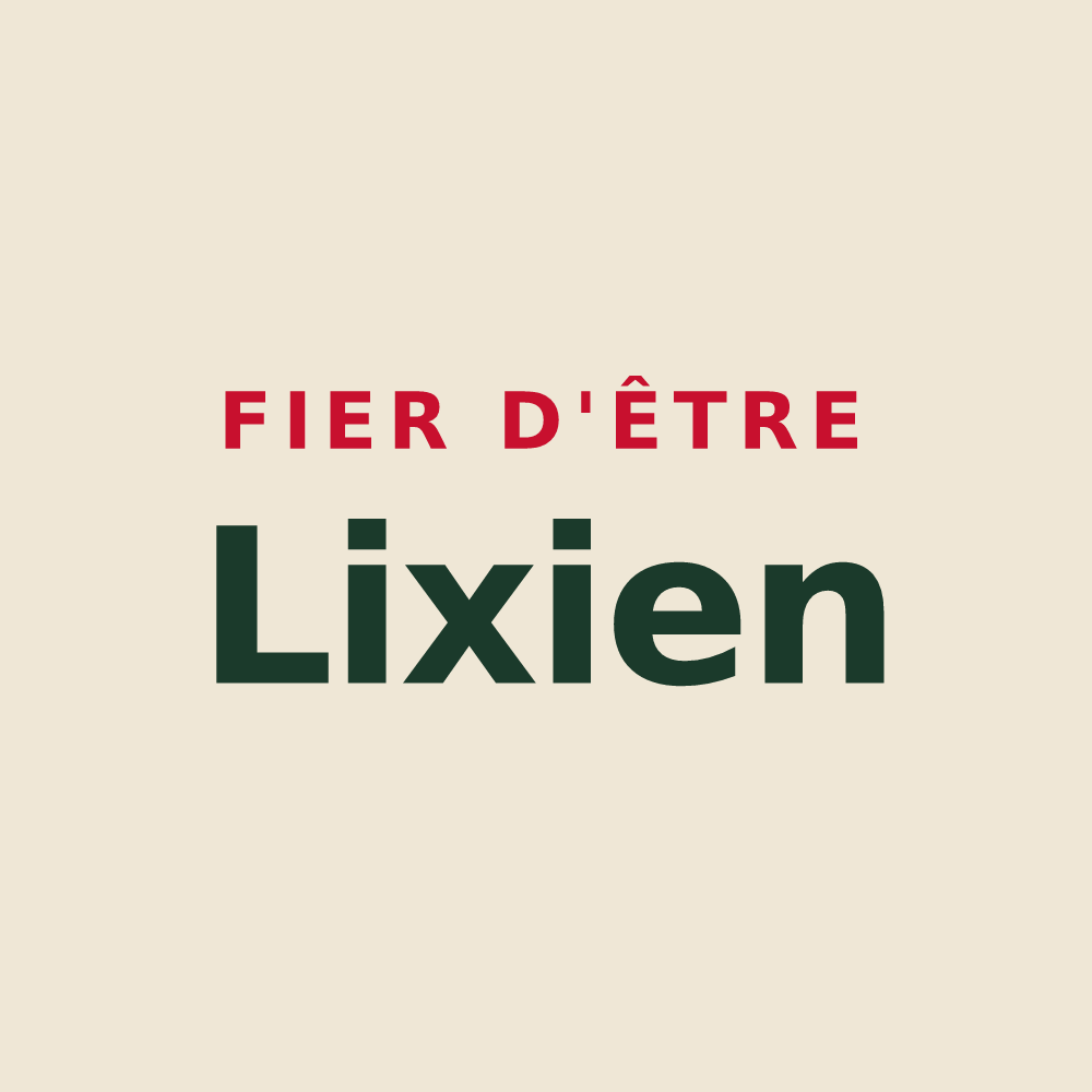 Tote bag « Fier d'être Lixien » — design pour Lixy