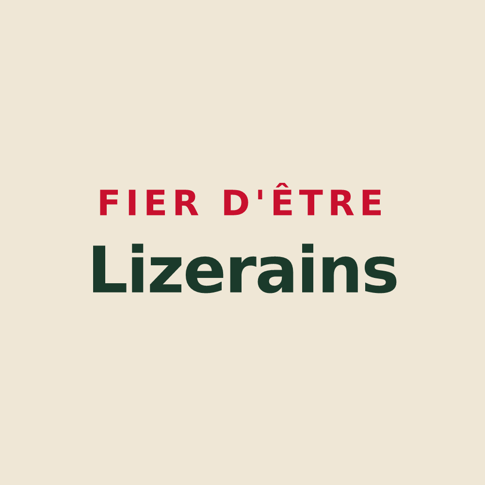 Tote bag « Fier d'être Lizerains » — design pour Lizeray