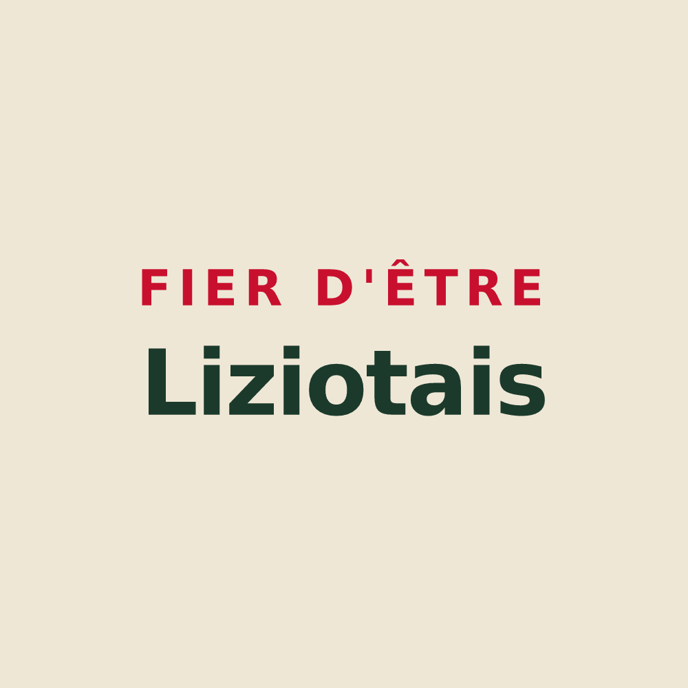 Tote bag « Fier d'être Liziotais » — design pour Lizio