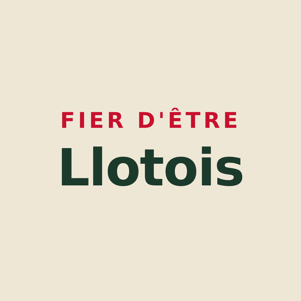Tote bag « Fier d'être Llotois » — design pour Llo