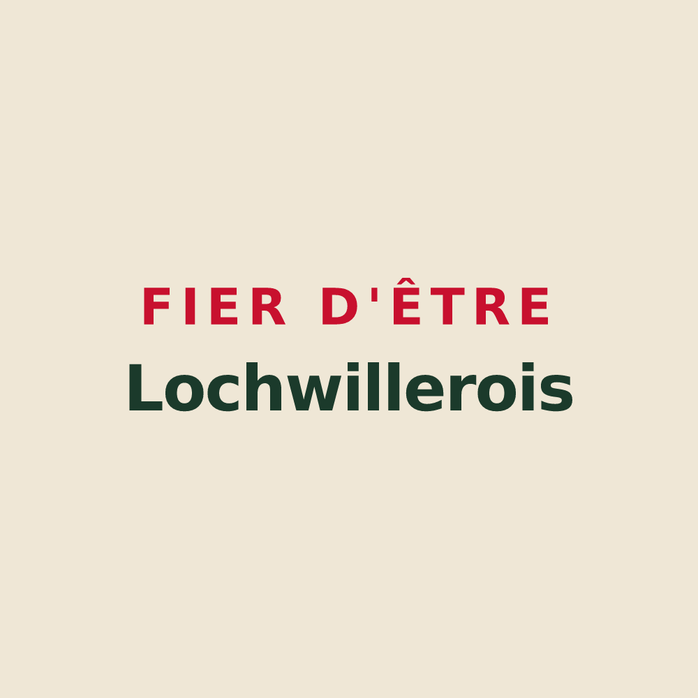 Tote bag « Fier d'être Lochwillerois » — design pour Lochwiller