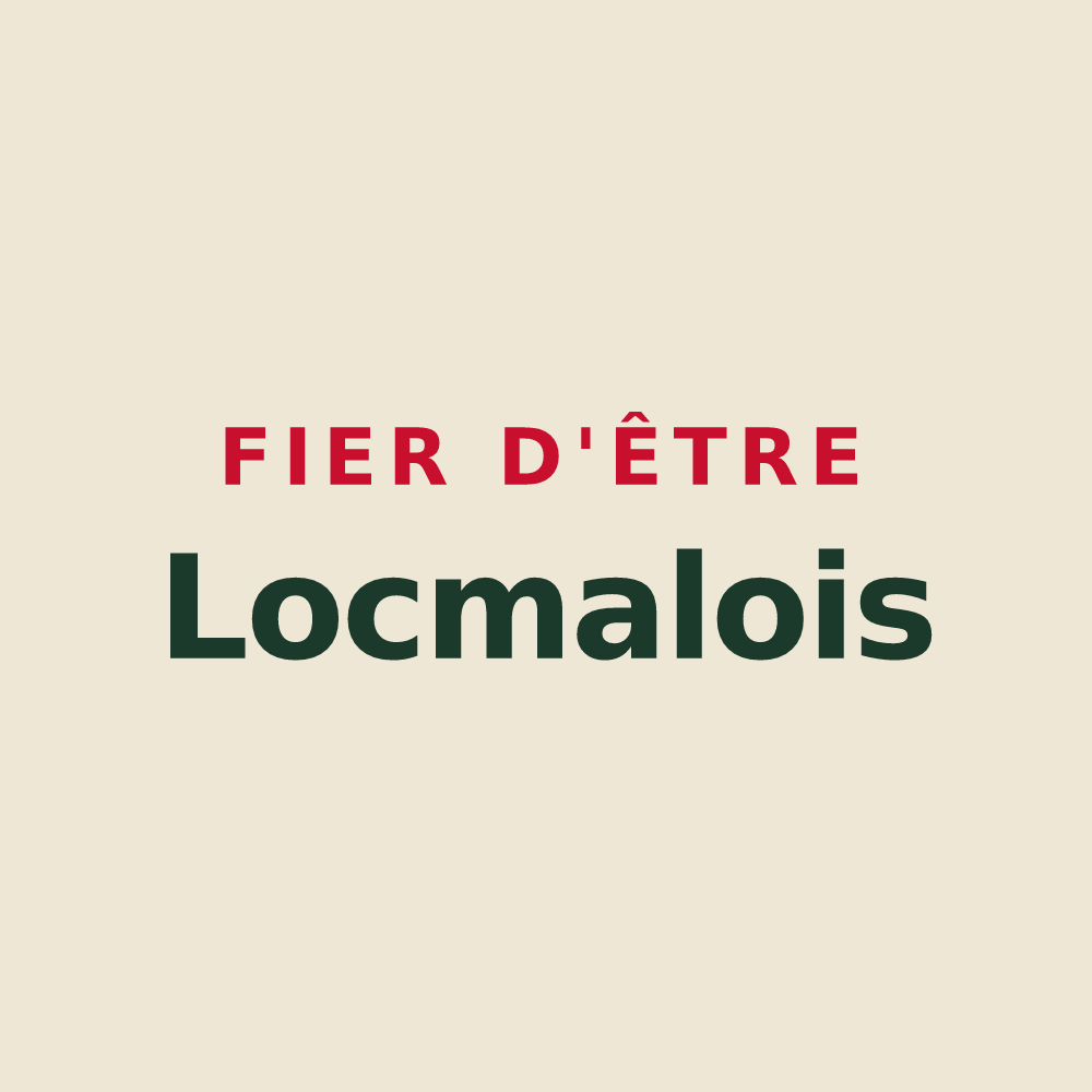 Tote bag « Fier d'être Locmalois » — design pour Locmalo