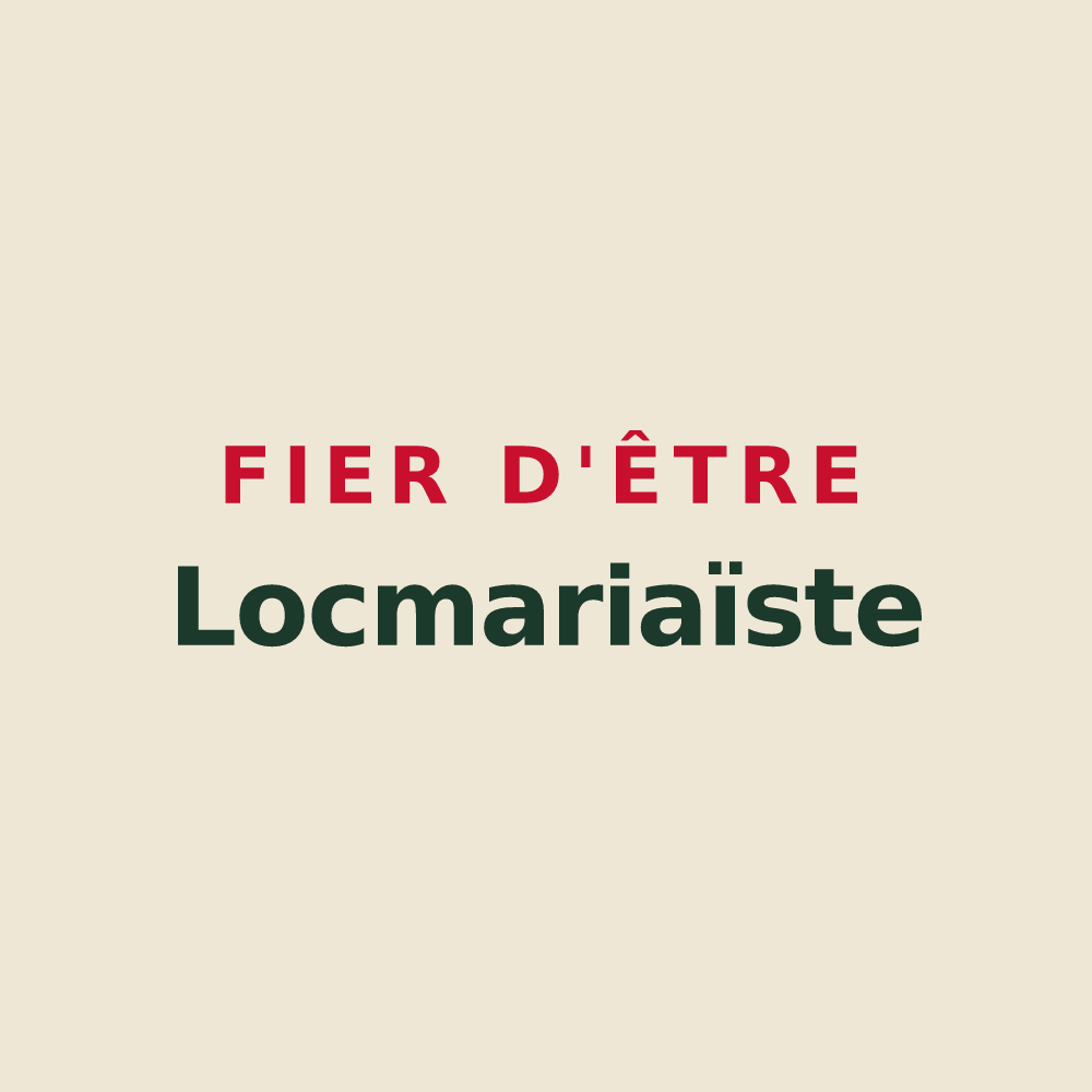 Tote bag « Fier d'être Locmariaïste » — design pour Locmaria