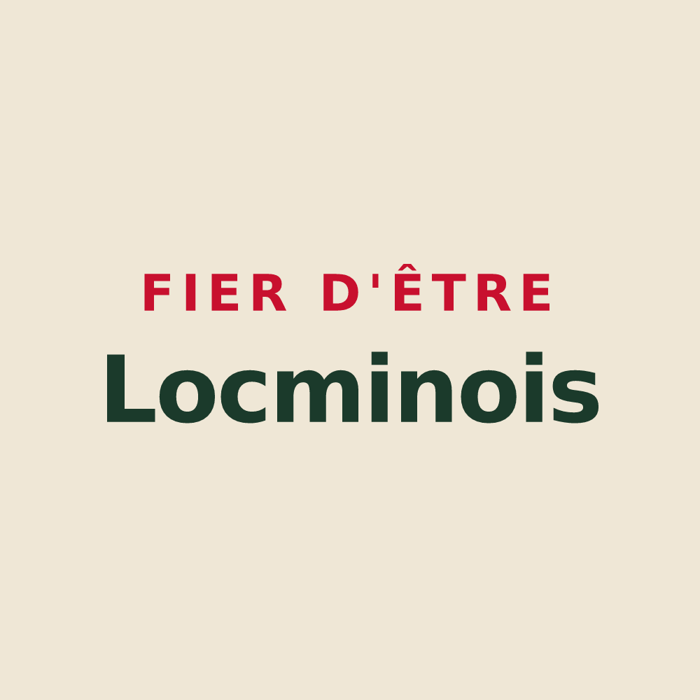 Tote bag « Fier d'être Locminois » — design pour Locminé