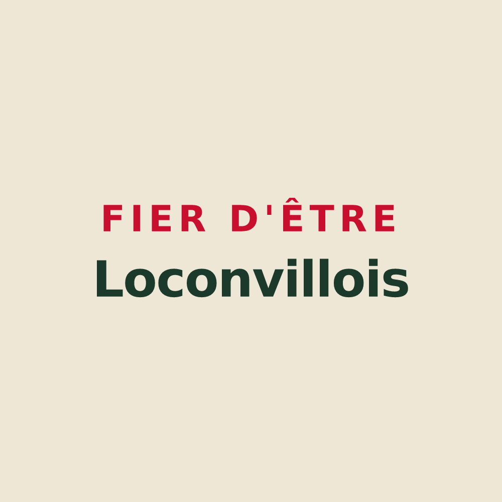 Tote bag « Fier d'être Loconvillois » — design pour Loconville