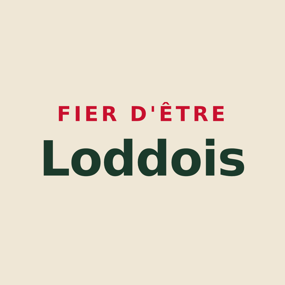 Tote bag « Fier d'être Loddois » — design pour Loddes