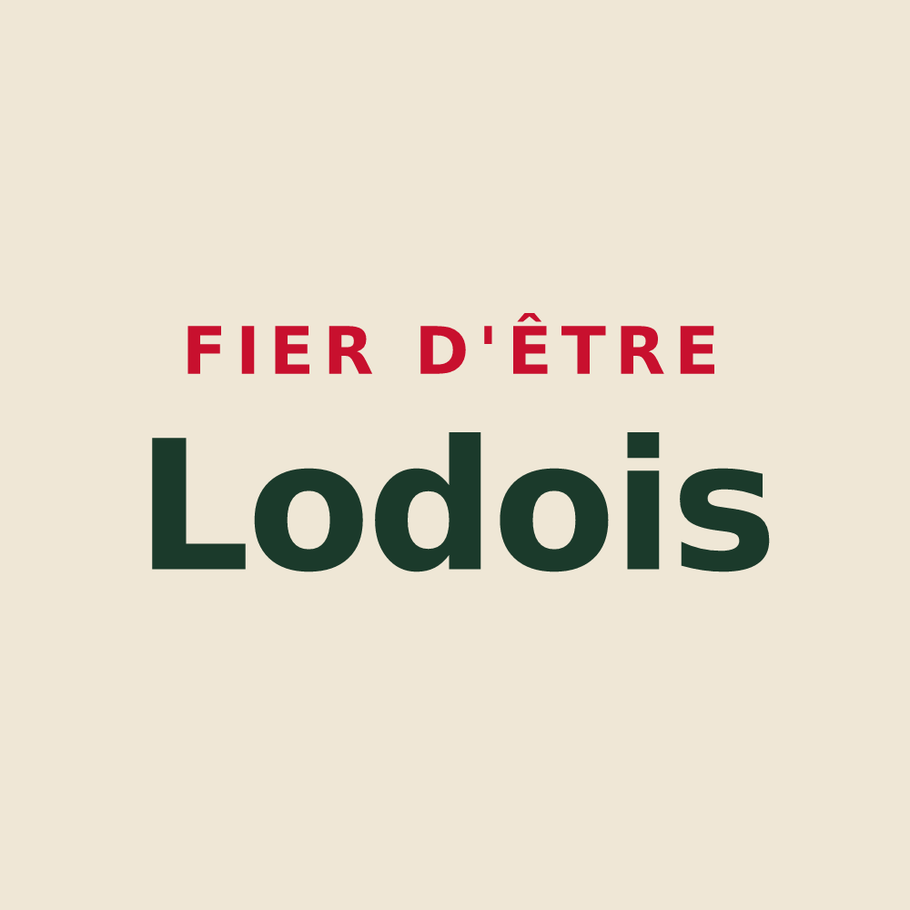 Tote bag « Fier d'être Lodois » — design pour Lodes
