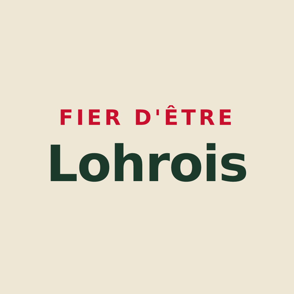 Tote bag « Fier d'être Lohrois » — design pour Lohr