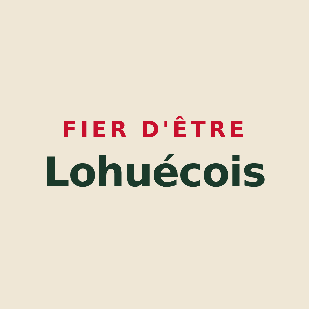 Tote bag « Fier d'être Lohuécois » — design pour Lohuec