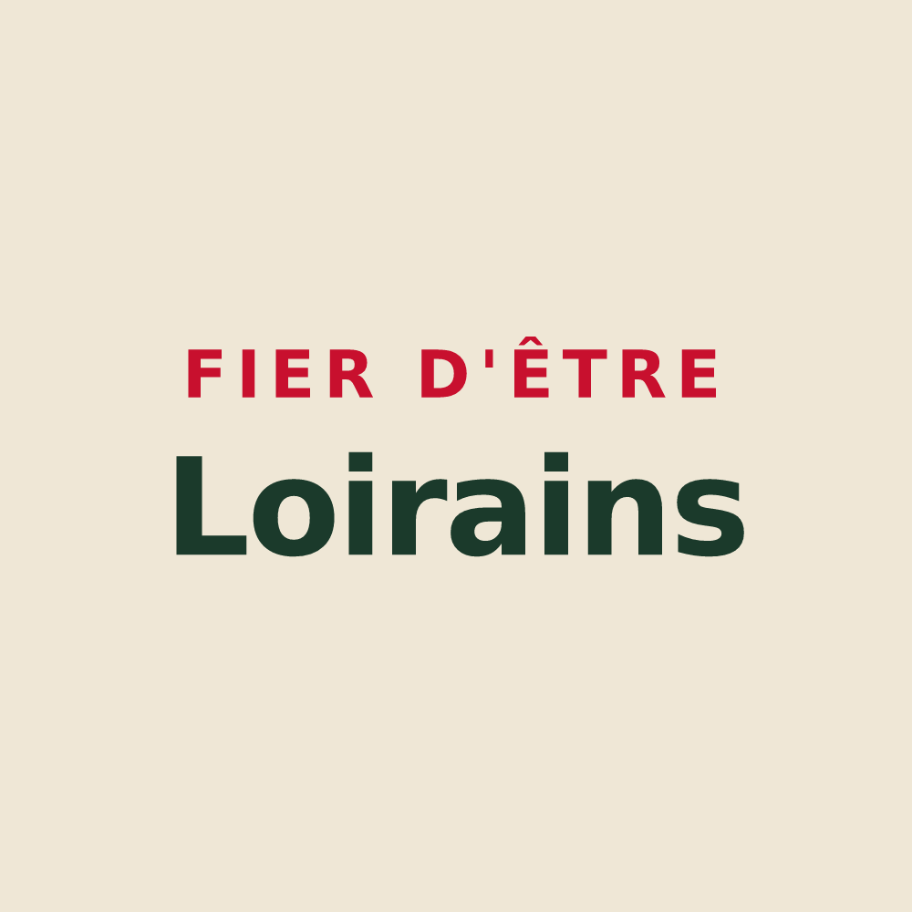Tote bag « Fier d'être Loirains » — design pour Loire-les-Marais