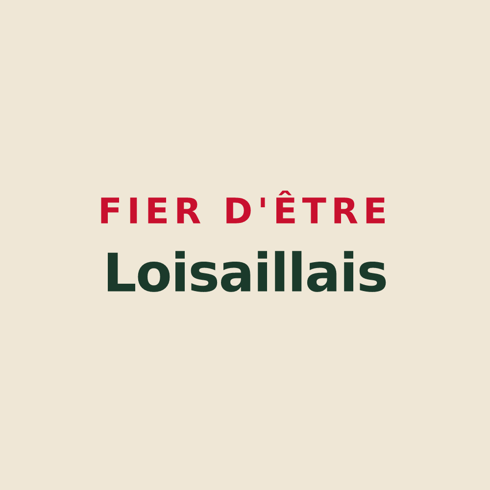 Tote bag « Fier d'être Loisaillais » — design pour Loisail