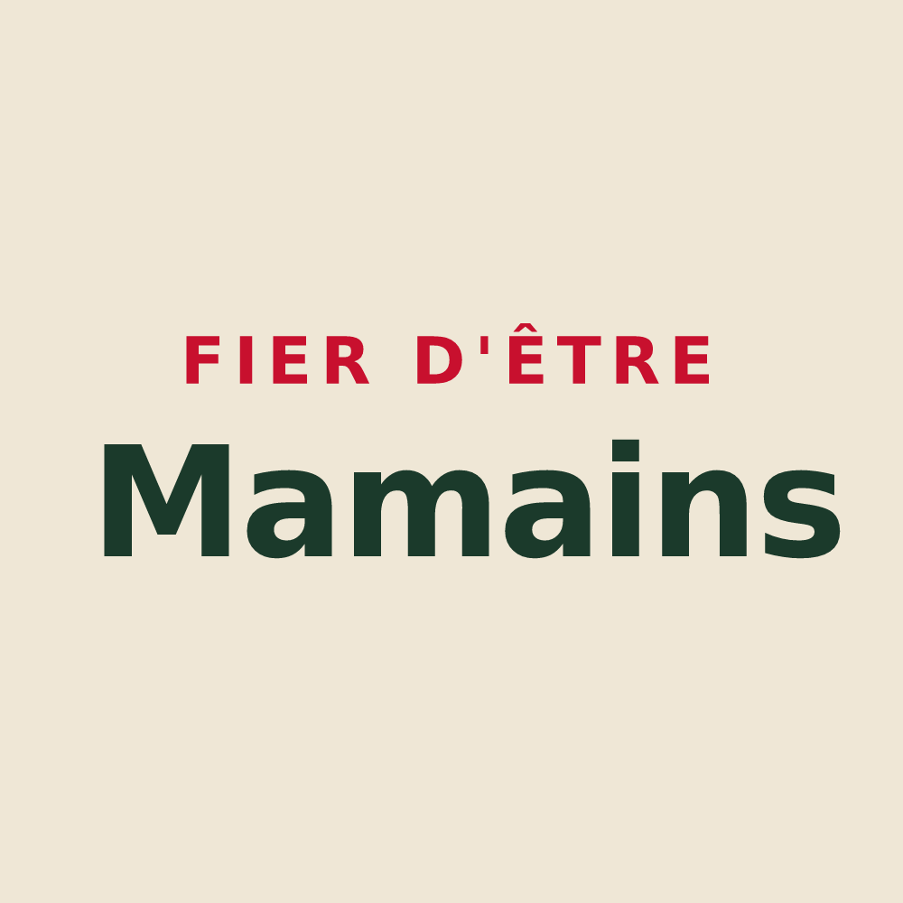 Tote bag « Fier d'être Mamains » — design pour Loisy-en-Brie