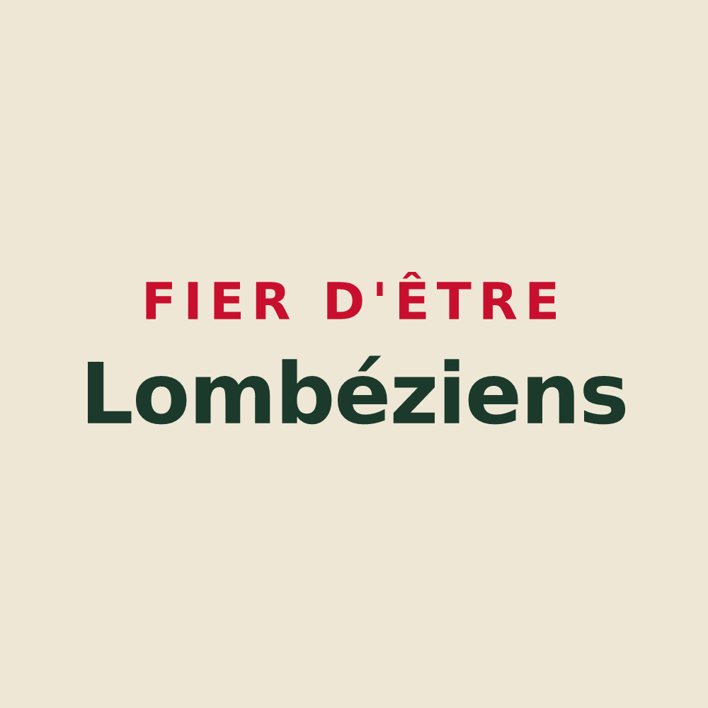 Tote bag « Fier d'être Lombéziens » — design pour Lombez