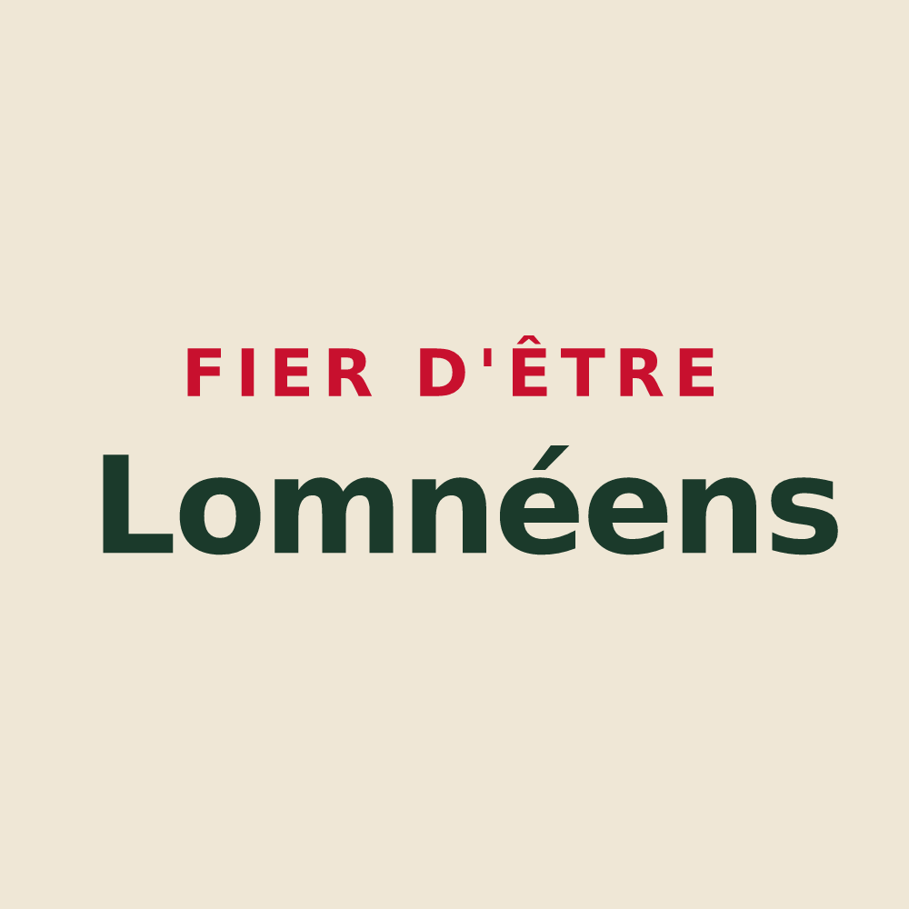 Tote bag « Fier d'être Lomnéens » — design pour Lomné