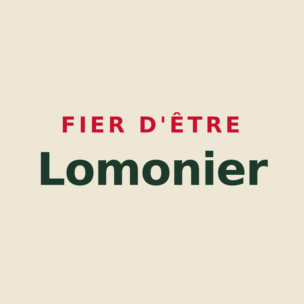 Tote bag « Fier d'être Lomonier » — design pour Lomont-sur-Crête