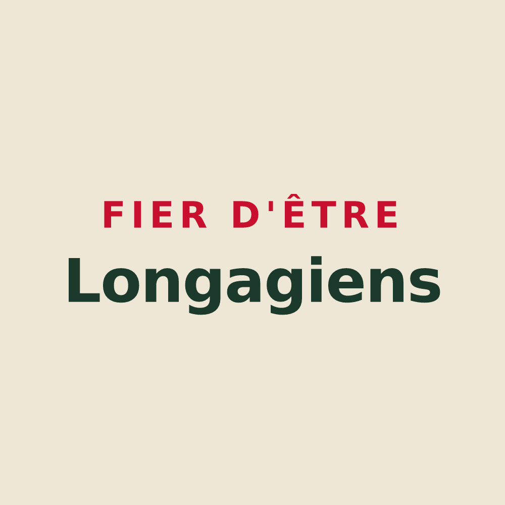 Tote bag « Fier d'être Longagiens » — design pour Longages