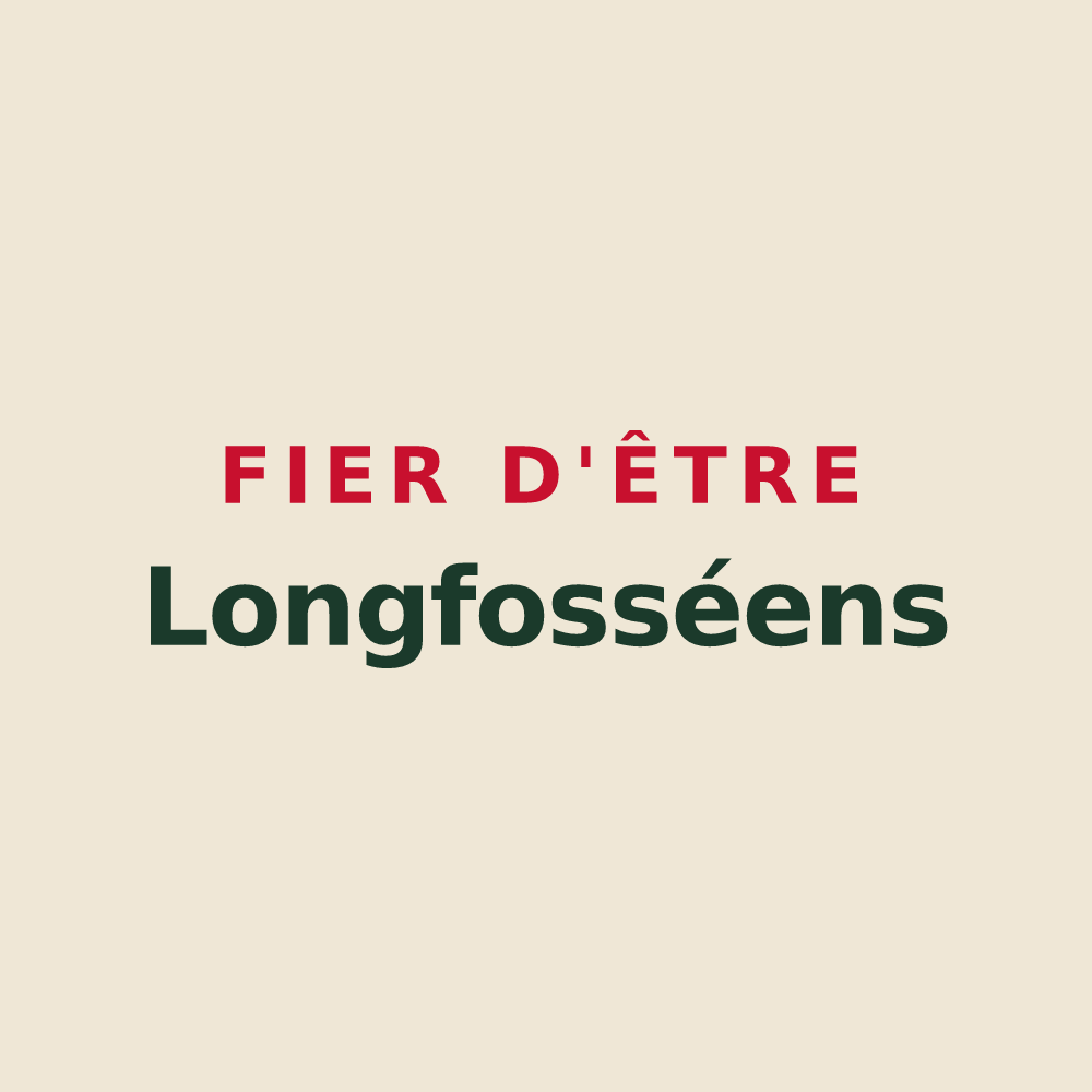 Tote bag « Fier d'être Longfosséens » — design pour Longfossé