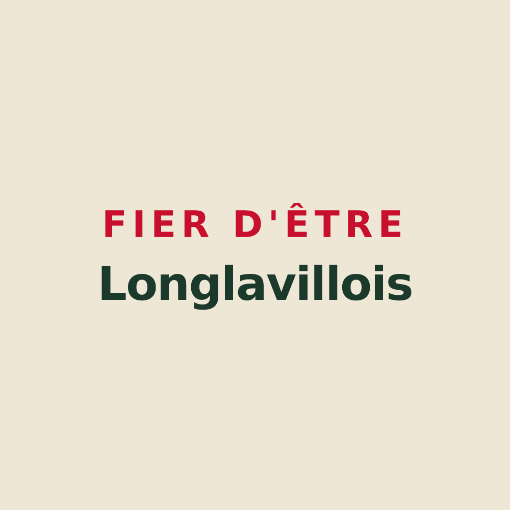 Tote bag « Fier d'être Longlavillois » — design pour Longlaville