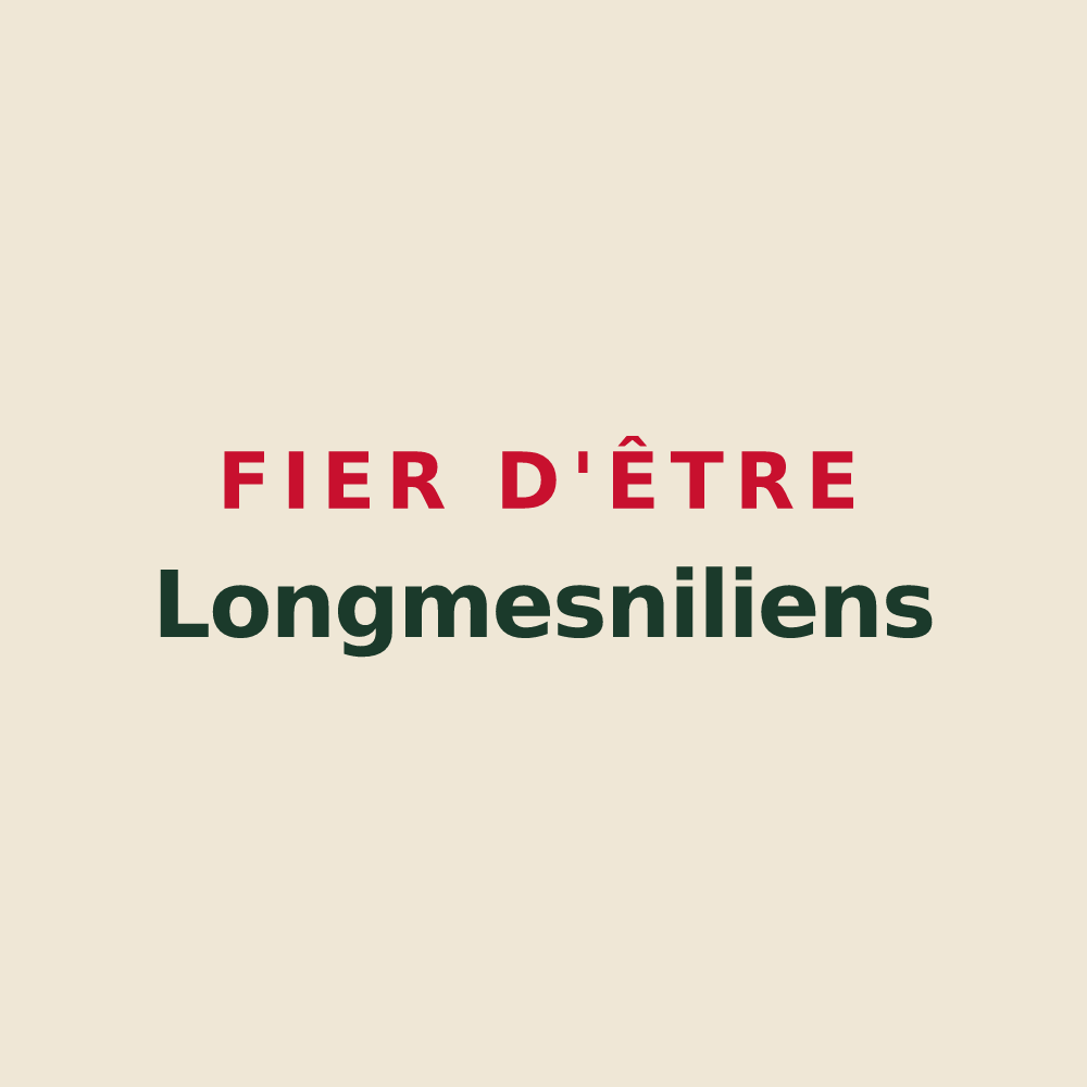 Tote bag « Fier d'être Longmesniliens » — design pour Longmesnil