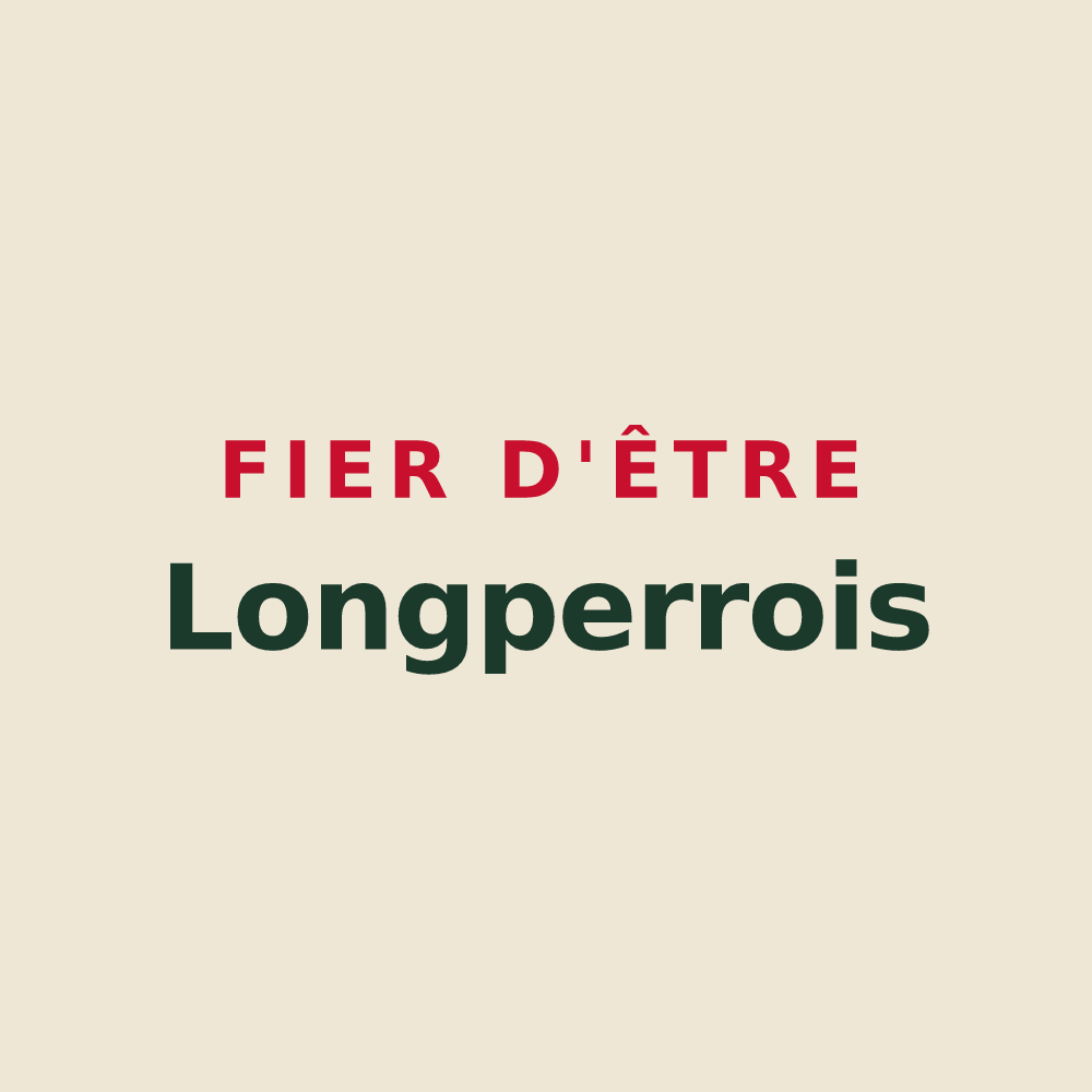 Tote bag « Fier d'être Longperrois » — design pour Longperrier