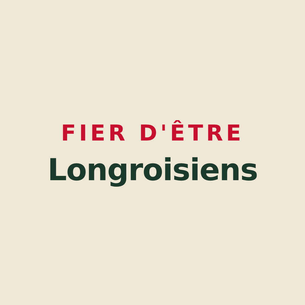 Tote bag « Fier d'être Longroisiens » — design pour Longroy