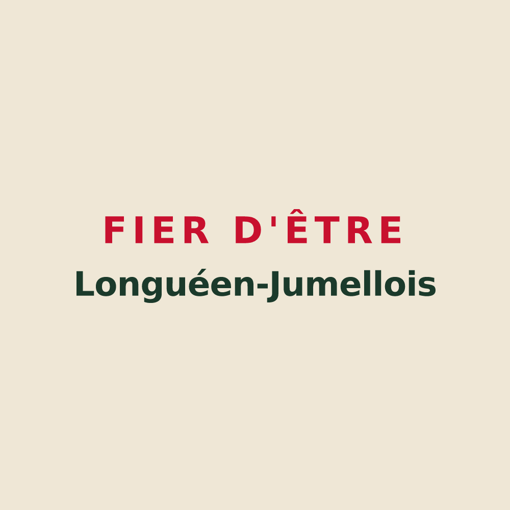 Tote bag « Fier d'être Longuéen-Jumellois » — design pour Longué-Jumelles