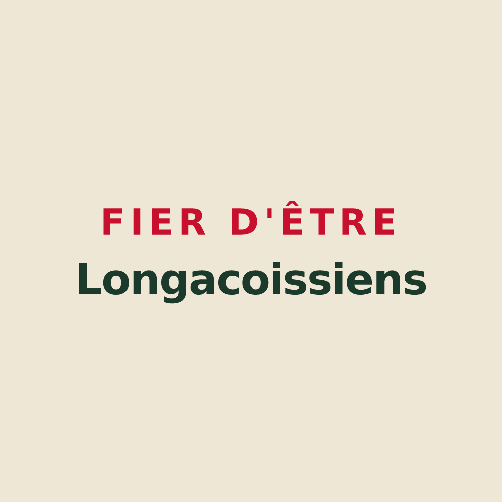 Tote bag « Fier d'être Longacoissiens » — design pour Longueau