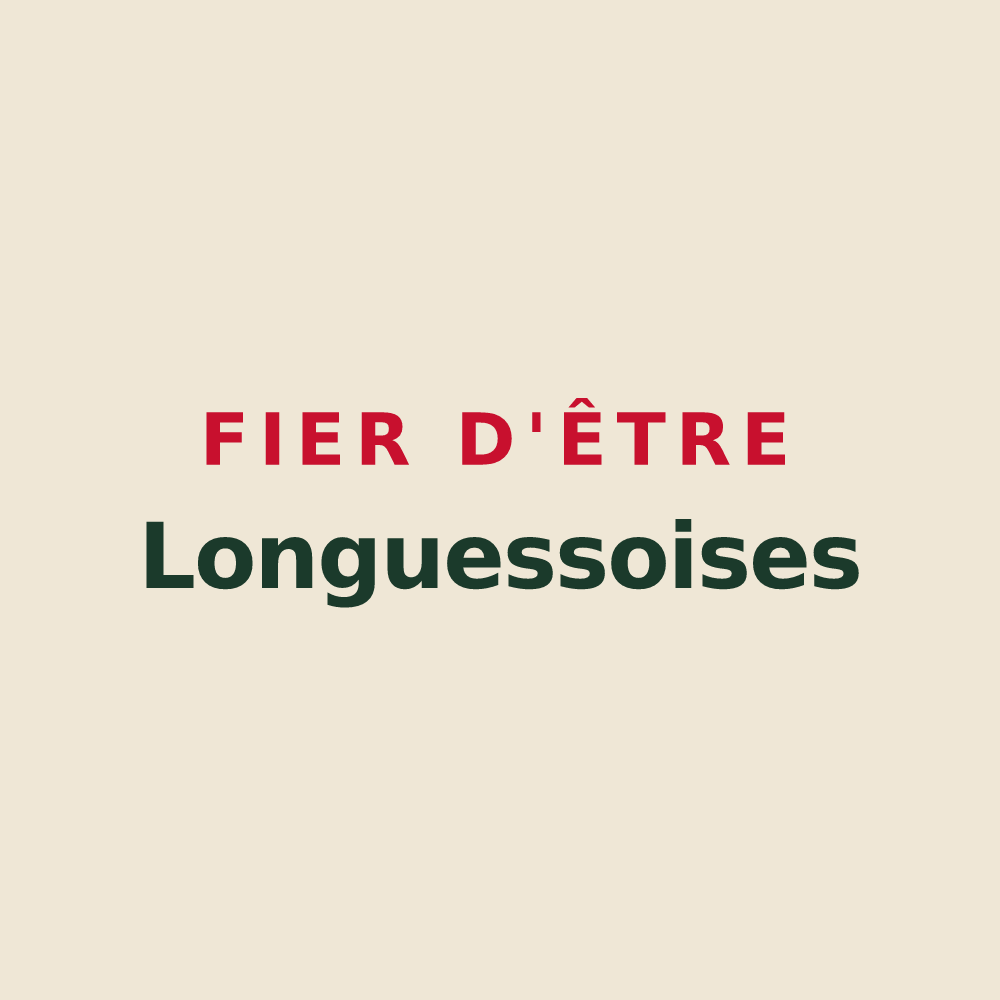 Tote bag « Fier d'être Longuessoises » — design pour Longuesse