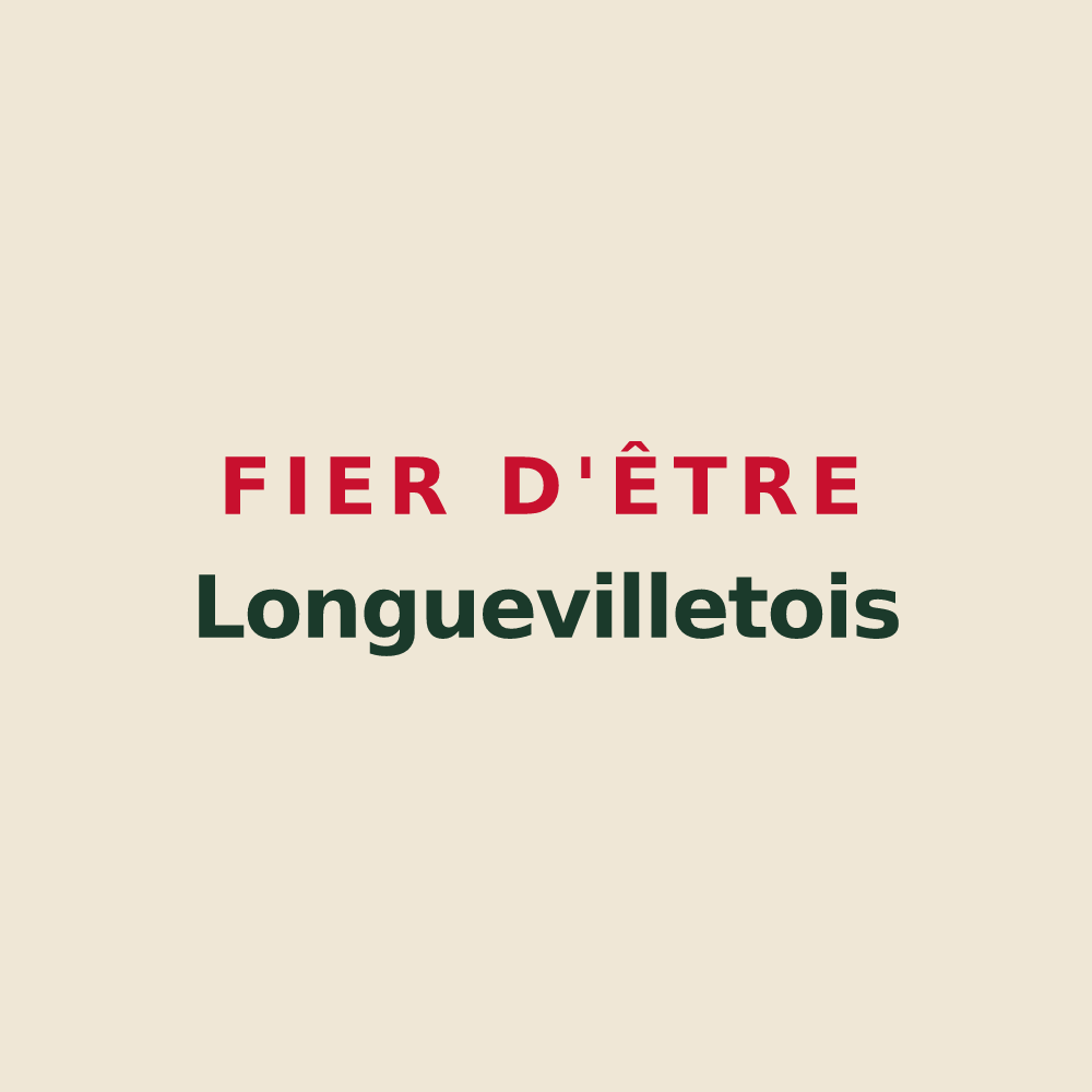 Tote bag « Fier d'être Longuevilletois » — design pour Longuevillette