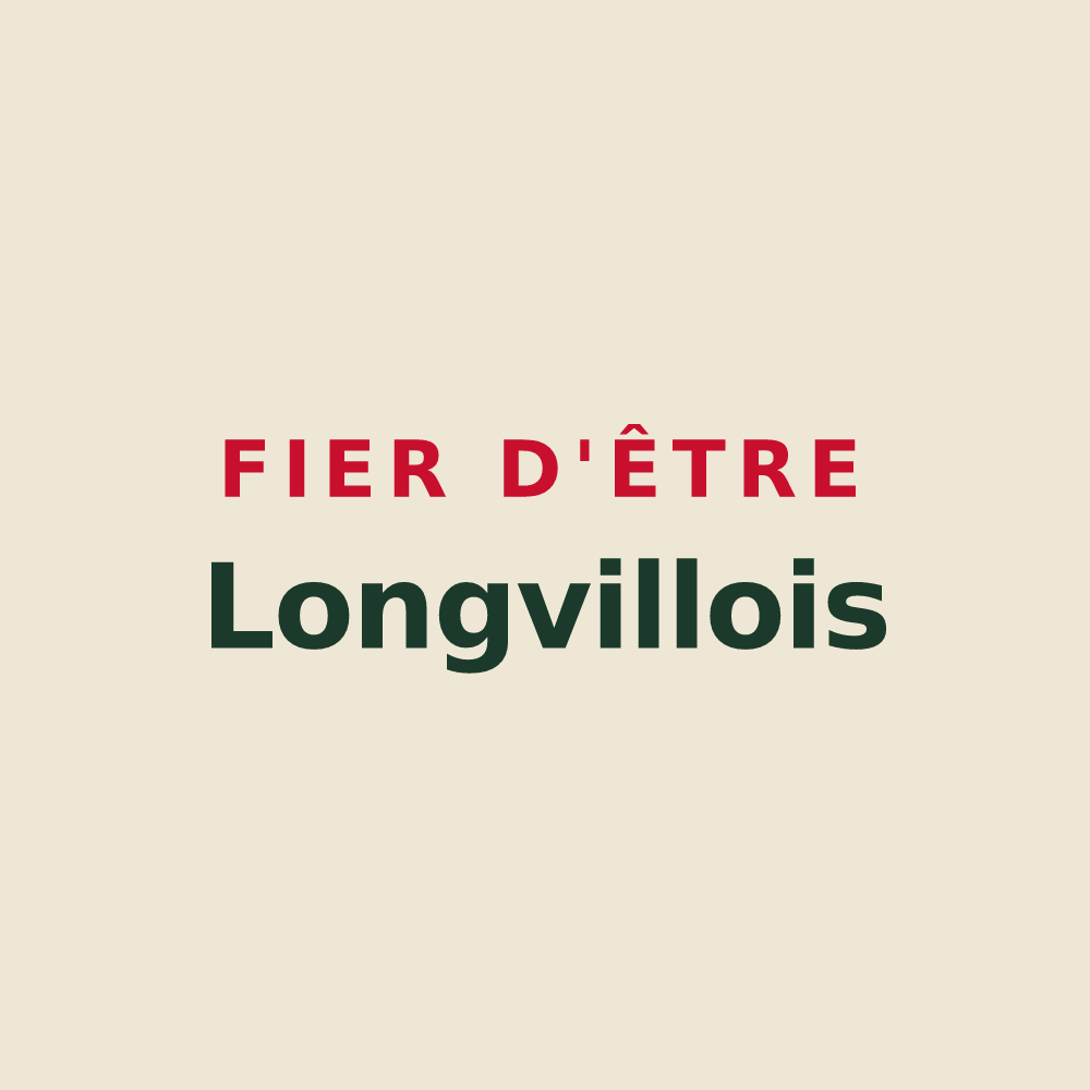 Tote bag « Fier d'être Longvillois » — design pour Longvilliers