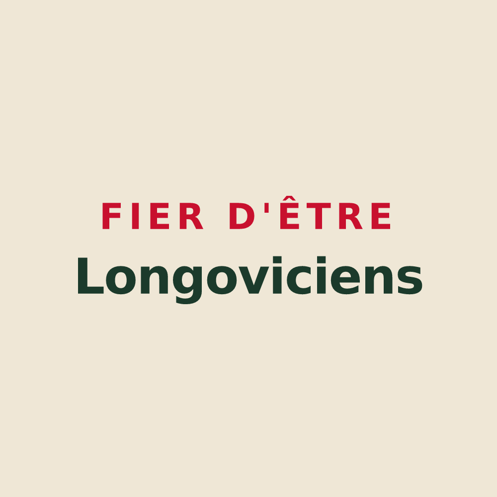 Tote bag « Fier d'être Longoviciens » — design pour Longwy