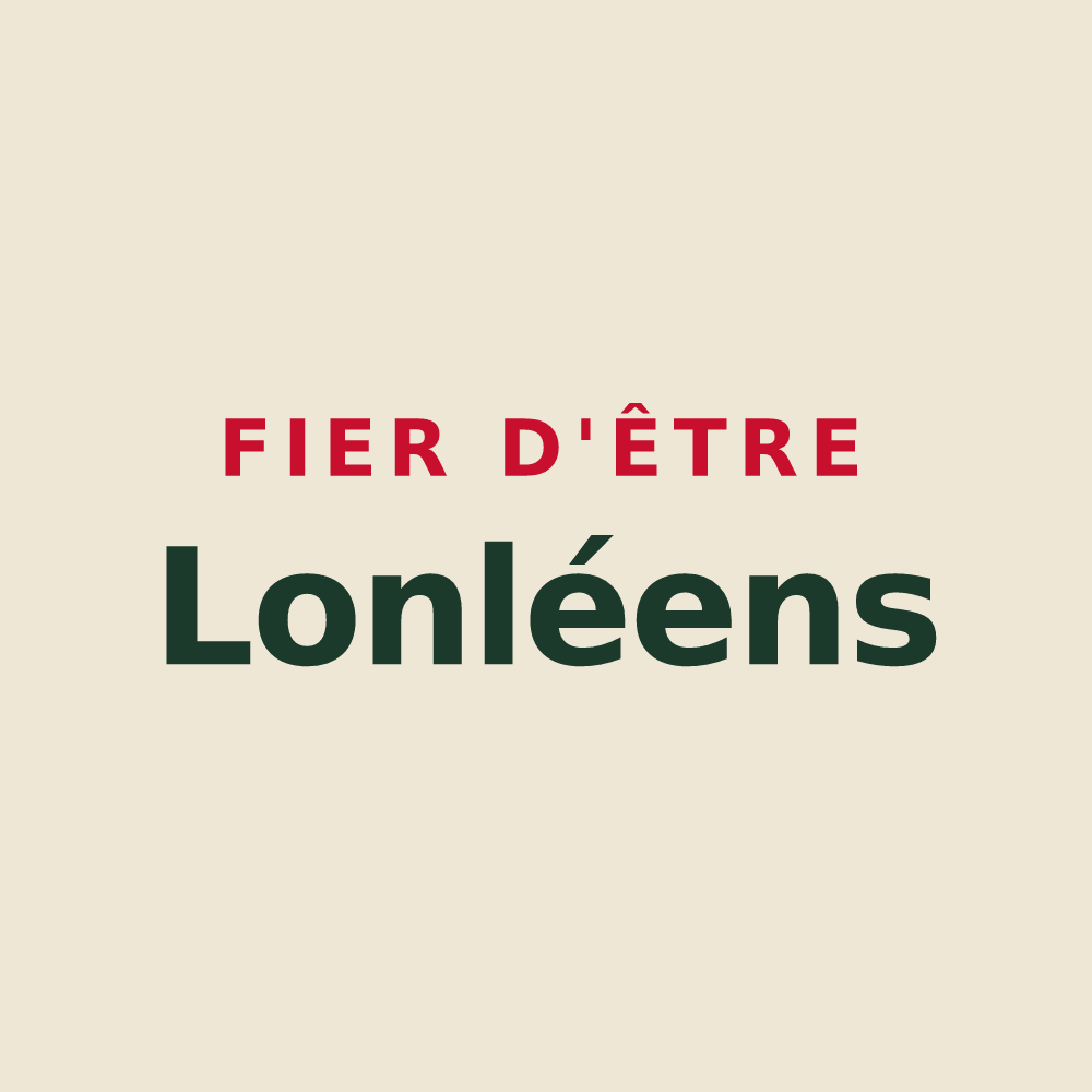 Tote bag « Fier d'être Lonléens » — design pour Lonlay-l'Abbaye